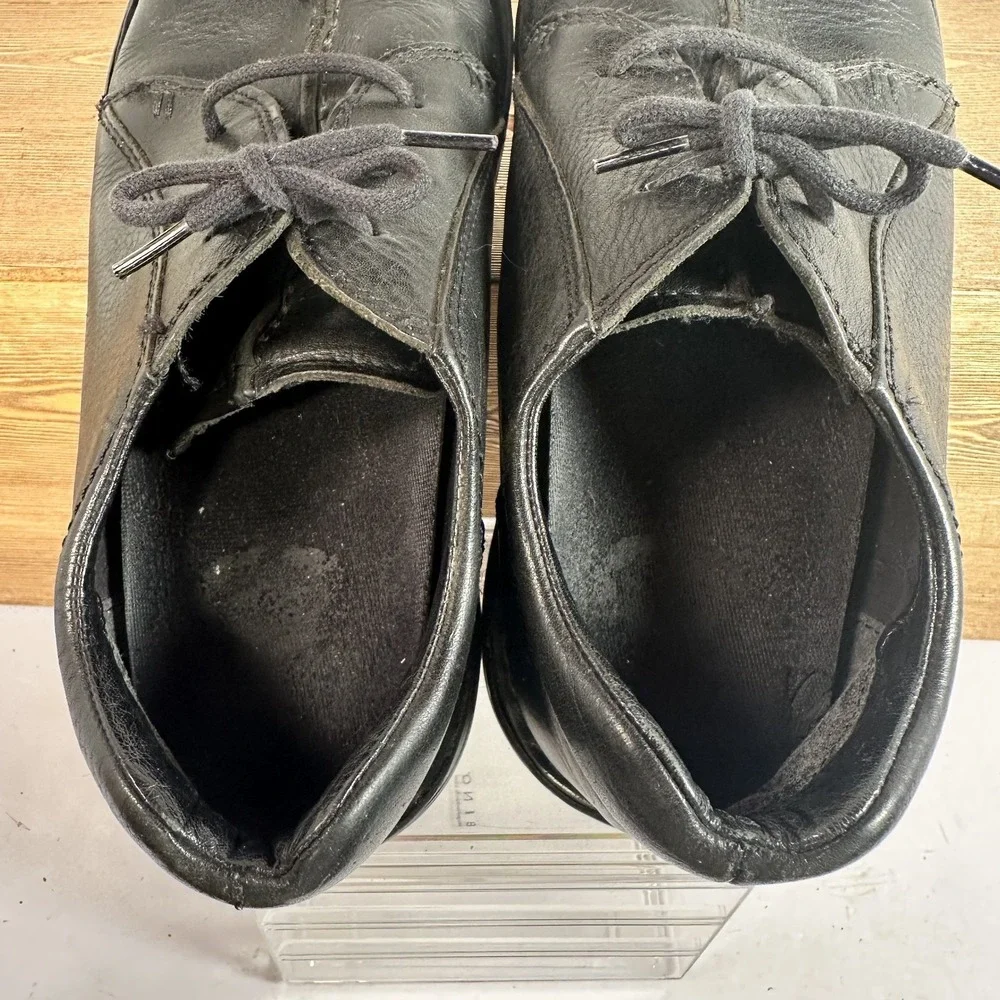 Dr. Martens Split Toe 3 Eyelet Shoes Mens SZ 9US 42EU Air Cushioned Soles Black